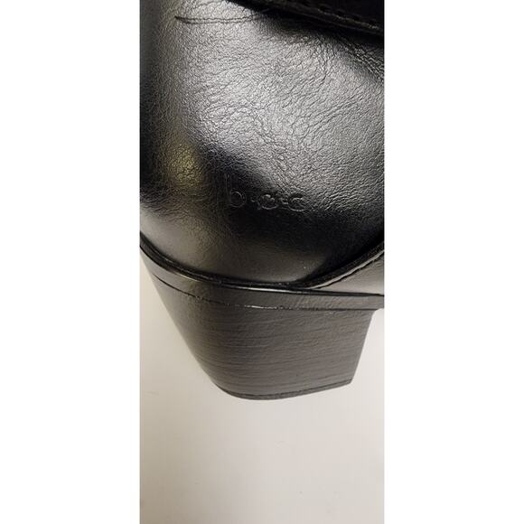 B.Ø.C Women's Shea Faux Leather Booties Size 8M Color Black - Picture 9 of 11